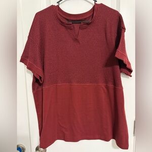 Women's Maroonish Casual Shirt